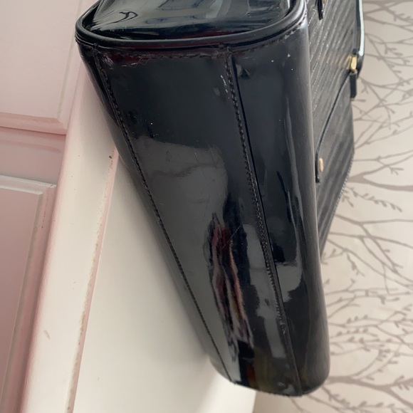 Ted Baker Patent Leather Work Computer Bag - Picture 4 of 9